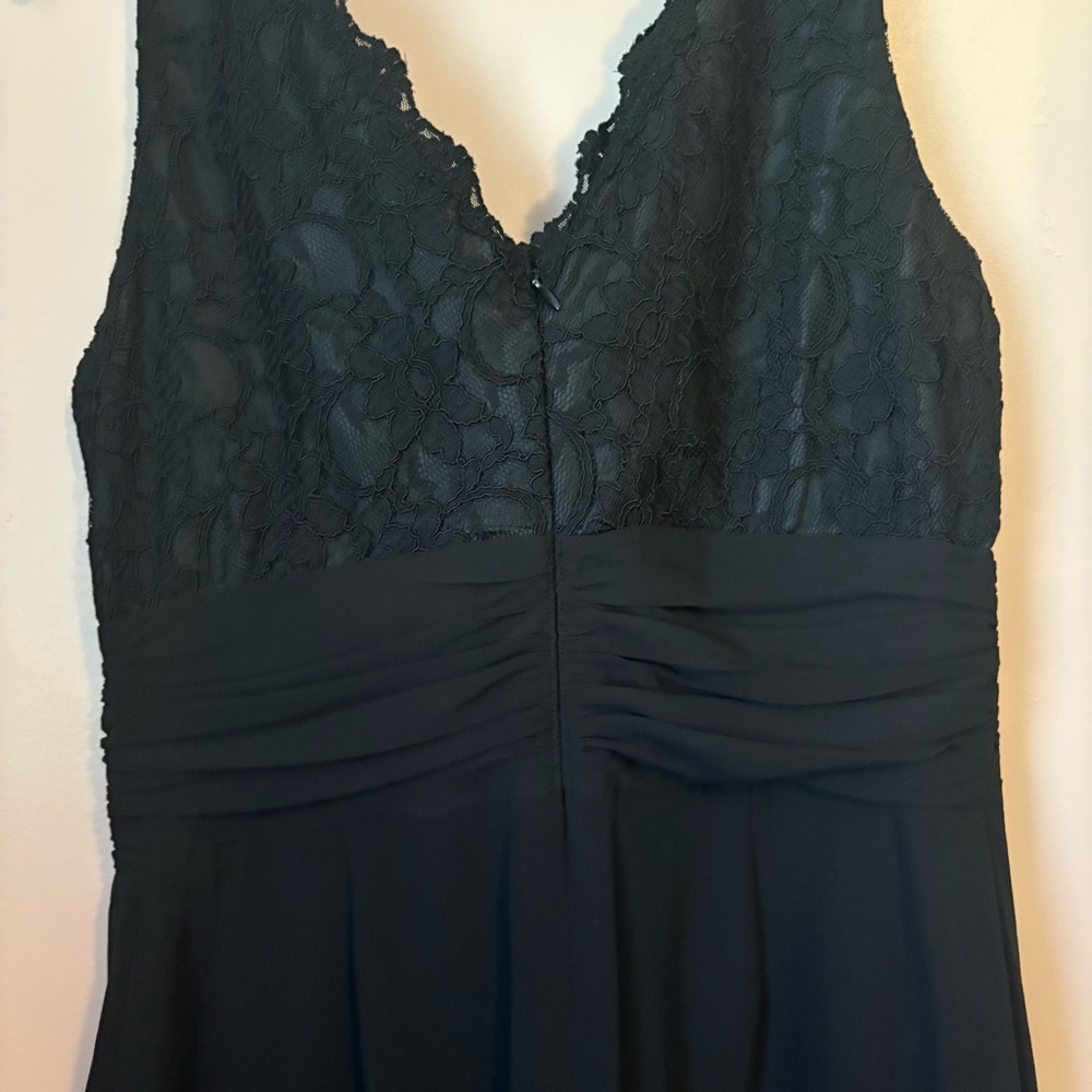 💚($119) Coldwater Creek Black Sheath Midi Dress - Picture 4 of 7